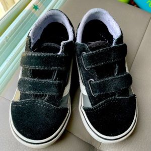 Boy Black & Gray Vans
